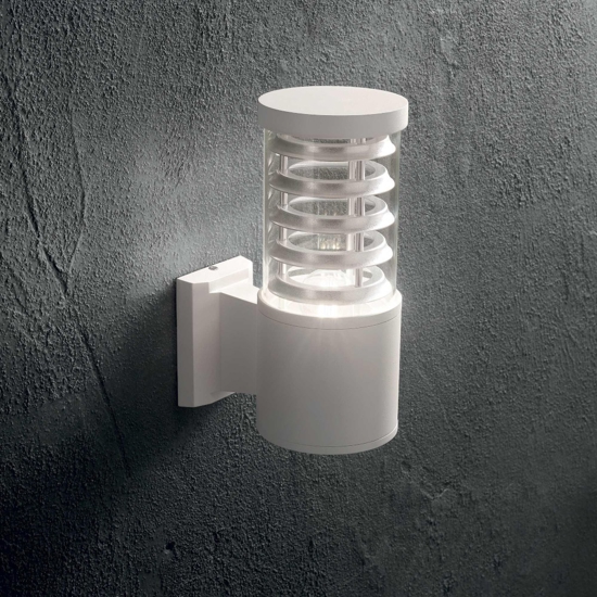 Ideal lux tronco ap1 applique da esterno bianca ip44
