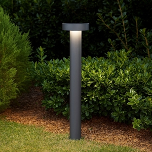 Tesla pt4 h80 paletto da giardino 80cm antracite ideal lux ip44