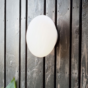 Bubble ap2 ideal lux applique da esterno design moderno bianco ip54