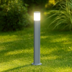 Atena pt1 bianco ideal lux lampione da giardino