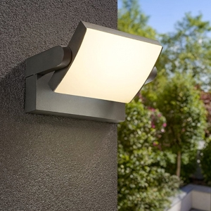 Swipe ap ideal lux applique orientabile da esterno ip54 antracite