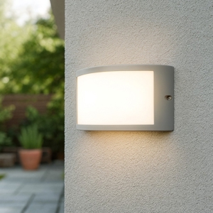 Rex-1 ap1 ideal lux applique da esterno grigio ip44