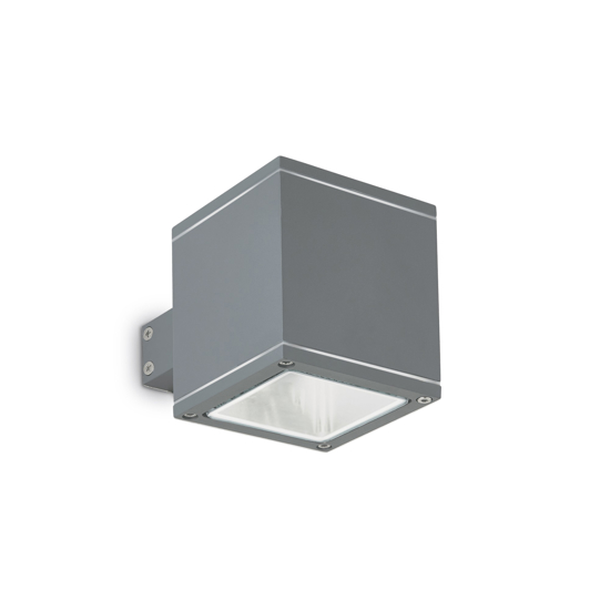 Snif ap1 square applique da esterno ip44 antracite ideal lux