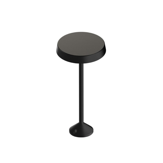Lampione da giardino ip65 nero h41 cm linea light pistillo led