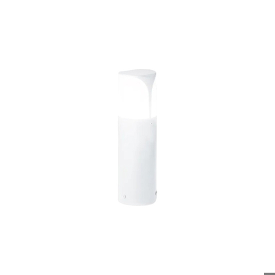 Gea luce lampioncino da giardino ip44 bianco h30 cm