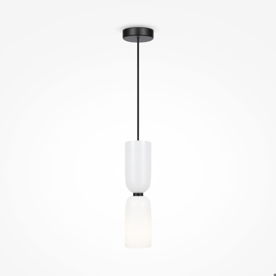Maytoni memory lampada a sospensione bianca minimal per camera da letto