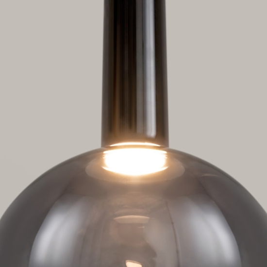Maytoni nebula lampada a sospensione moderna sferica in vetro led 3000k