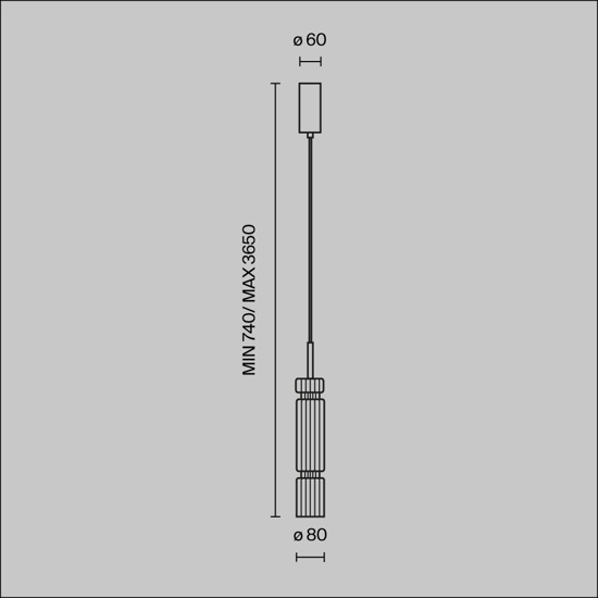 Maytoni ordo lampada a sospensione per camera da letto led 3000k