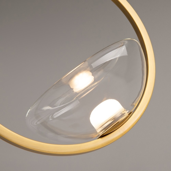 Maytoni lunare lampada a sospensione per cucina moderna led 3000k