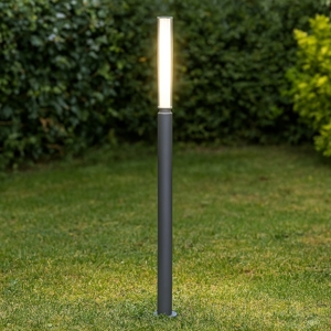 Visualizza i dettagli per Maytoni lit lampione alto da giardino led 3000k ip65 sottile Maytoni lit lampione alto da giardino led 3000k ip65 sottile