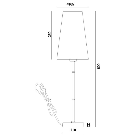 Maytoni lampada per tavolo da ingresso oro ottone paralume conico zaragoza