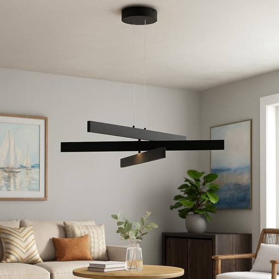 Maytoni origami lampadario led 46w 4000k da cucina orientabile