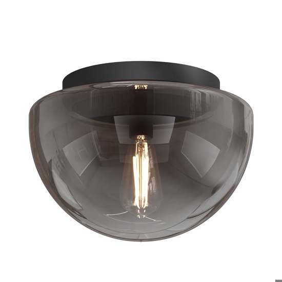 Maytoni glassy plafoniera moderna in vetro fume'