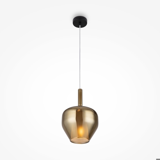 Maytoni duality lampada a sospensione per isola cucina moderna in vetro