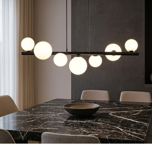 Lampadario design moderno spirale nero per soggiorno