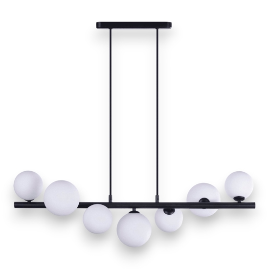 Lampadario design moderno spirale nero per soggiorno