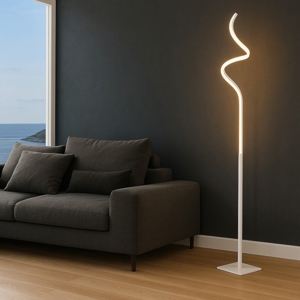 Piantana lampada da terra moderna artemix dimmerabile led 11w 4000k bianca