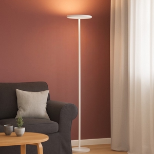 Piantana bianca led 30w dimmerabile da 3000k a 5000k