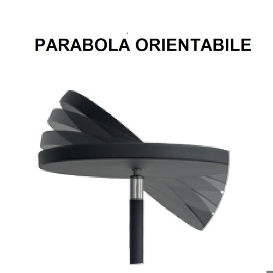 Piantana bianca led 30w dimmerabile da 3000k a 5000k