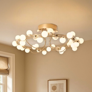 Maytoni tessara plafoniera moderna circolare per salotto led 3000k