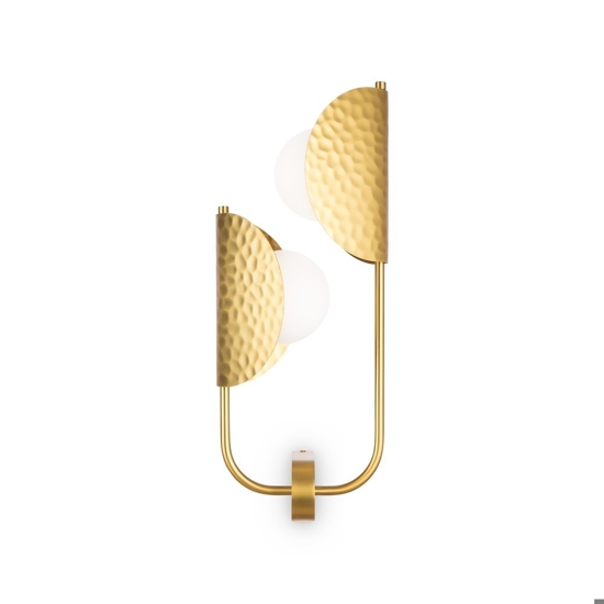 Maytoni tropic applique da parete moderna colore oro 2 luci