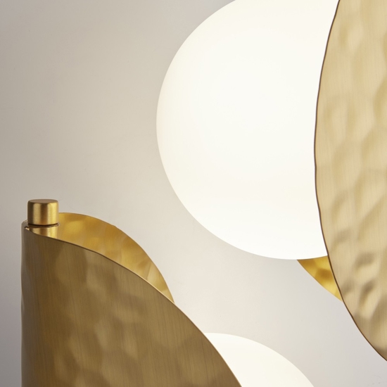 Maytoni tropic applique da parete moderna colore oro 2 luci