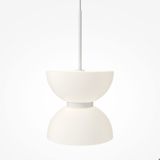 Maytoni kyoto lampada a sospensione bianca per tavolo cucina led 3000k