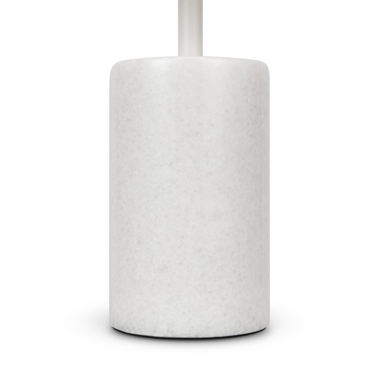 Maytoni kyoto lampada da tavolo bianca design moderno led 3000k