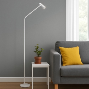 Easy pt lampada da terra ideal lux led 3000k bianca orientabile