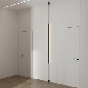 Filo pt lampada da terra sospesa moderna nera led 15w 3000k ideal lux