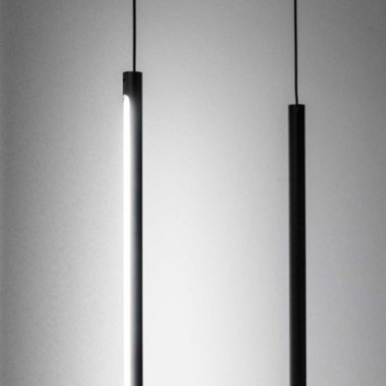 Filo pt lampada da terra sospesa moderna nera led 15w 3000k ideal lux