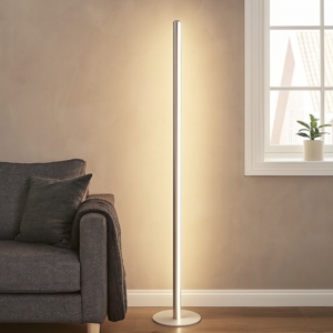 Lampada da terra led 3000k alluminio linea light halfpipe
