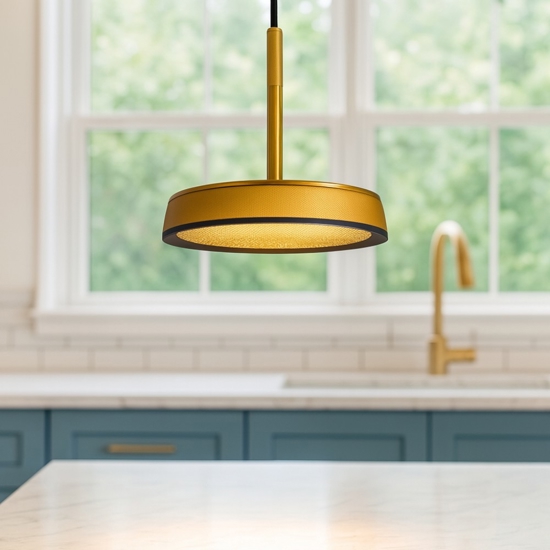 Maytoni el lampada a sospensione da cucina circolare led 3000k