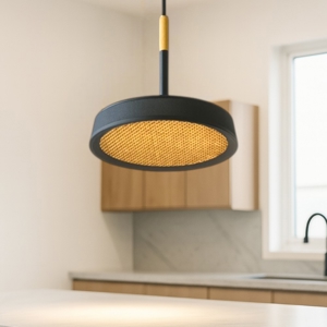 Maytoni el lampada a sospensione tonda per cucina led 3000k