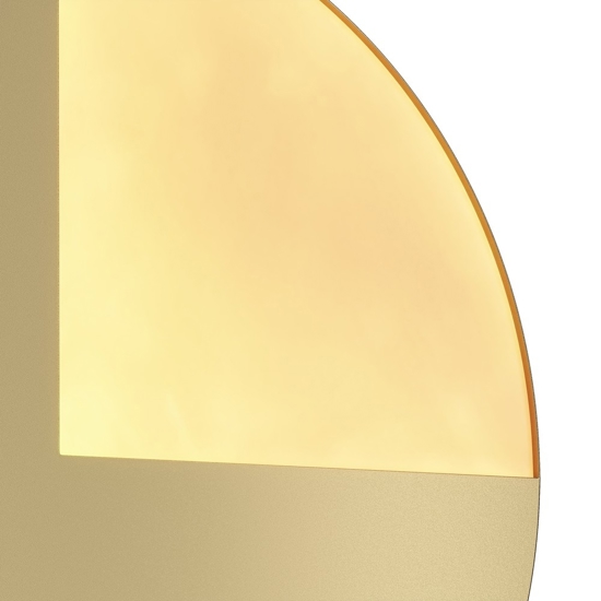 Maytoni jupiter applique da parete rotonda design moderno led 3000k