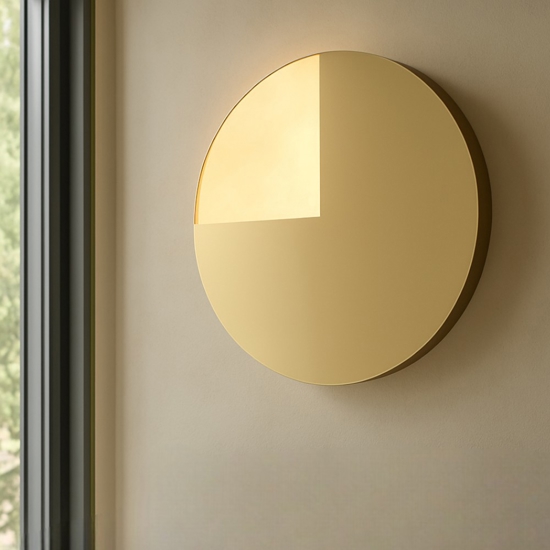 Maytoni jupiter applique da parete rotonda design moderno led 3000k