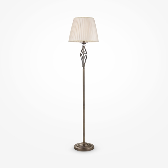 Maytoni lampada da terra grace stile ferro battuto h165 cm