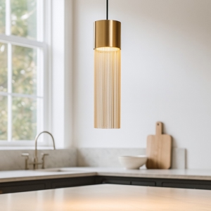 Maytoni imaginary lampada a sospensione per isola cucina colore oro led 3000k
