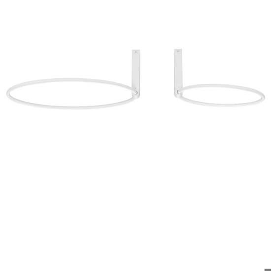 Plafoniera da cucina moderna led 3000k cerchi orientabili