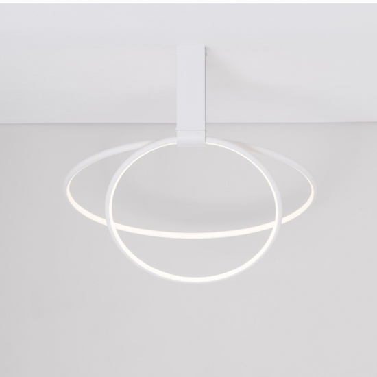 Plafoniera da cucina moderna led 3000k cerchi orientabili
