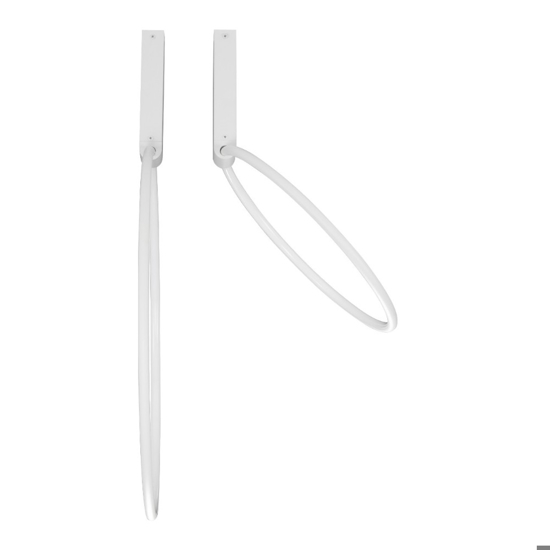 Plafoniera da cucina moderna led 3000k cerchi orientabili