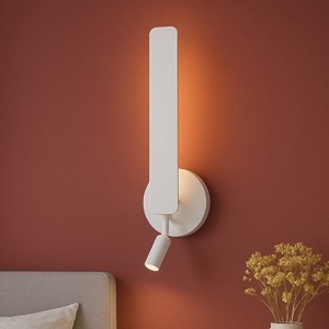 Maytoni combo applique bianco per comodino led da 3000k a 6000k