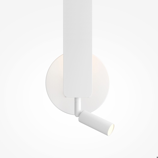 Maytoni combo applique bianco per comodino led da 3000k a 6000k