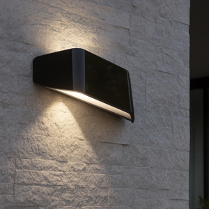 Applique nero per esterno ip44 