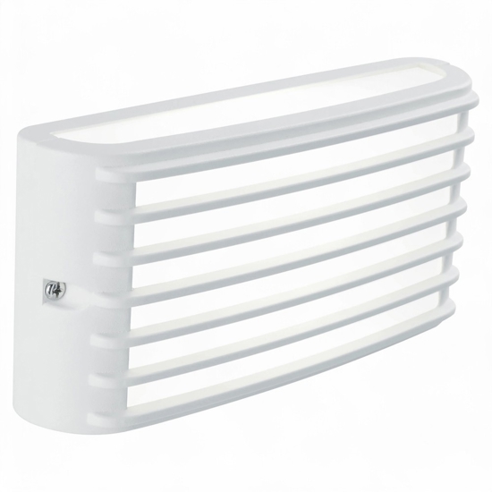 Applique bianco per esterno moderna led 10w 4000k