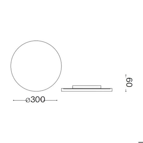 Applique da esterno punto ap d30 ideal lux led 16w 3000k marrone