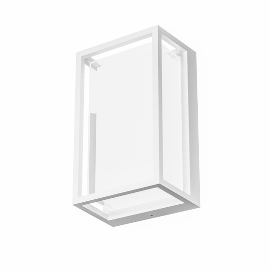Gea luce applique da esterno ip65 bianco led cct