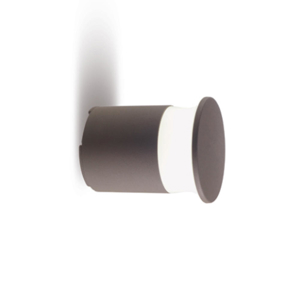 Applique marrone per esterno da parete pavimento led 9w 4000k ip65
