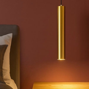 Maytoni pro focus lampada a sospensione per comodino cilindrica moderna