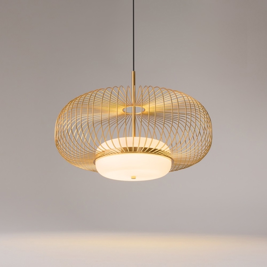 Maytoni levitation lampada a sospensione colore oro led 3000k